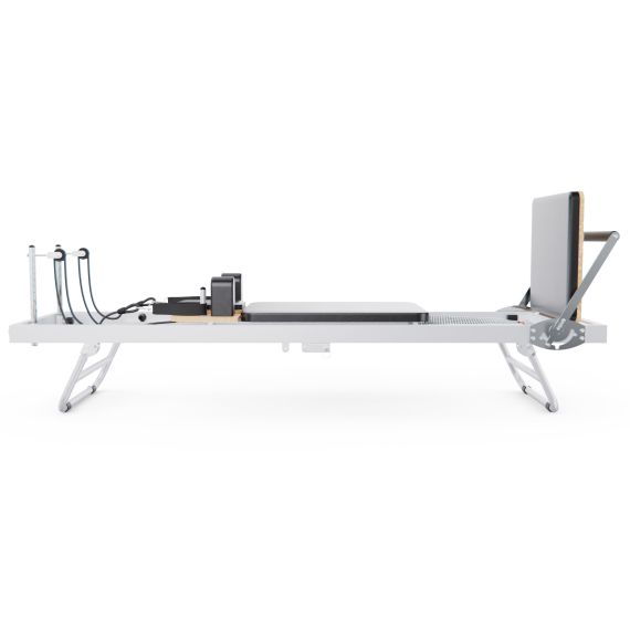 СТОЛ ДЛЯ ПИЛАТЕСА (РЕФОРМЕР) DFC С ДЕРЕВЯННЫМИ ВСТАВКАМИ