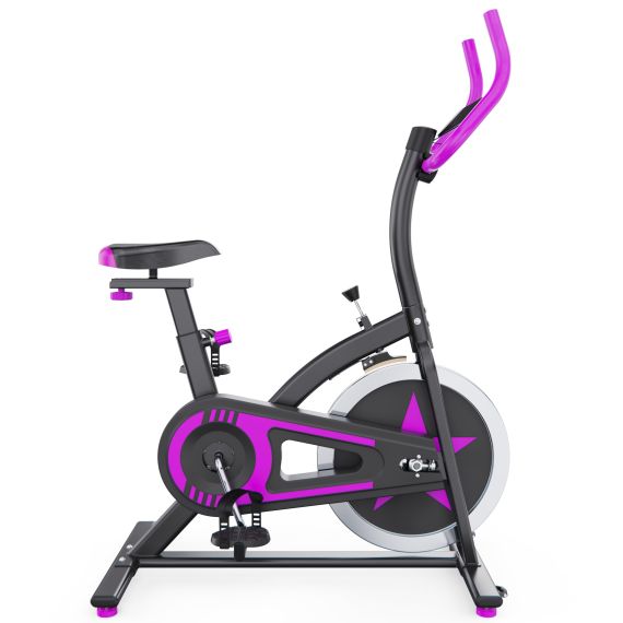 СПИН-БАЙК DFC WER SPORTS  PSP-BIK-108 ЧЁРНО-РОЗОВЫЙ