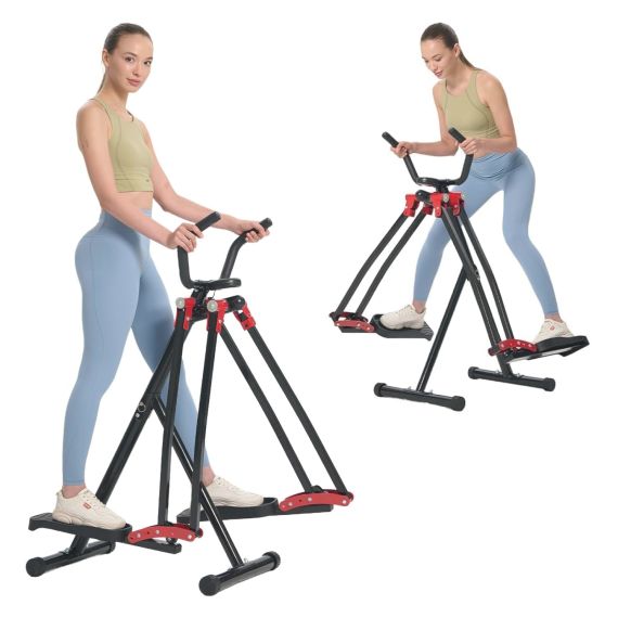 МНОГОФУНКЦИОНАЛЬНЫЙ ШАГОВЫЙ ТРЕНАЖЕР (AIR WALKER) DFC HOTWAVE 4 В 1