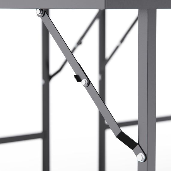 ТЕННИСНЫЙ СТОЛ DFC RQ24002, РАЗМЕР ПО СТАНДАРТУ ITTF 274 X 152, С СЕТКОЙ И РАКЕТКАМИ