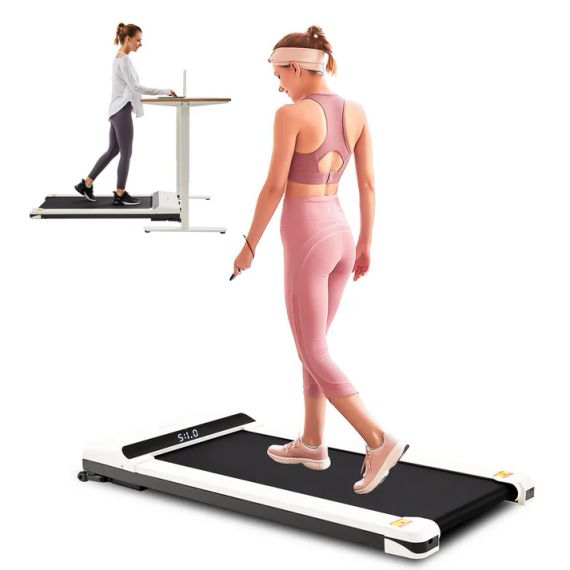 КОМПАКТНАЯ БЕГОВАЯ ДОРОЖКА DFC UMAY, БЕЛАЯ