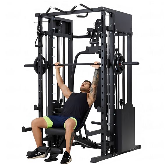 МНОГОФУНКЦИОНАЛЬНЫЙ СИЛОВОЙ КОМПЛЕКС DFC D8680 / 2 СТЕКА ПО 72 КГ