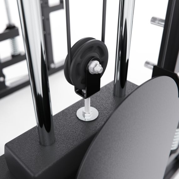 МНОГОФУНКЦИОНАЛЬНЫЙ СИЛОВОЙ КОМПЛЕКС DFC D8680 / 2 СТЕКА ПО 72 КГ