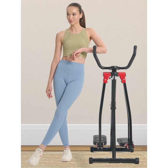 МНОГОФУНКЦИОНАЛЬНЫЙ ШАГОВЫЙ ТРЕНАЖЕР (AIR WALKER) DFC HOTWAVE 4 В 1