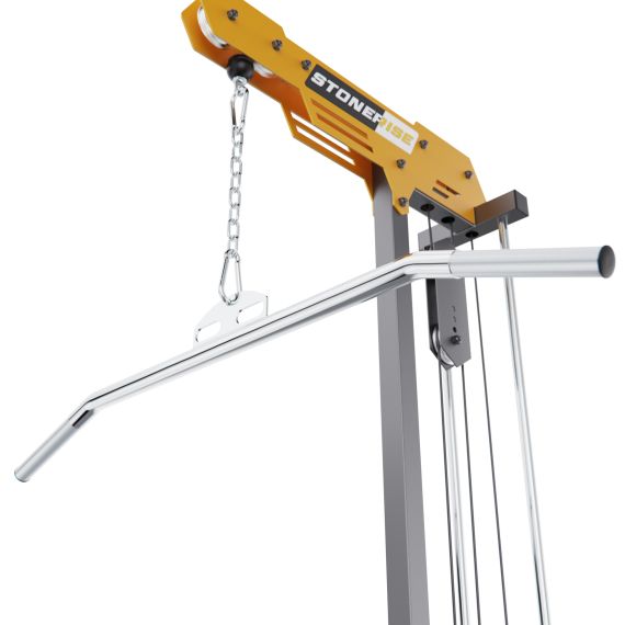 ТРЕНАЖЕР ТЯГА СВЕРХУ/СНИЗУ STONERISE D2017H, СВОБОДНЫЕ ВЕСА, СТЕК 80 КГ