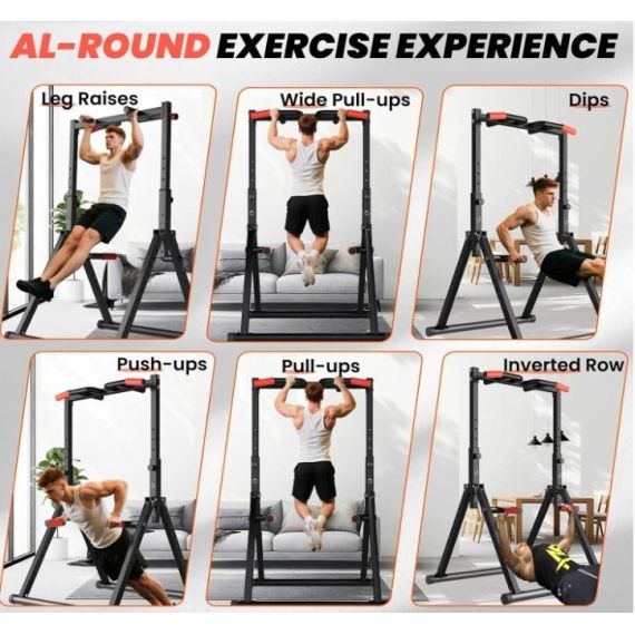 СТОЙКА ДЛЯ ПОДТЯГИВАНИЙ И ОТЖИМАНИЙ DFC D011