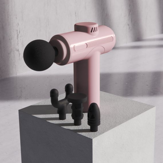 ПЕРКУССИОННЫЙ МАССАЖЕР ДЛЯ ТЕЛА, ШЕИ И СПИНЫ DFC VM-SQ-7017P