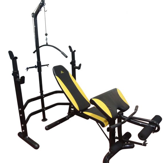 СКАМЬЯ СО СТОЙКАМИ ПОД ШТАНГУ DFC D780