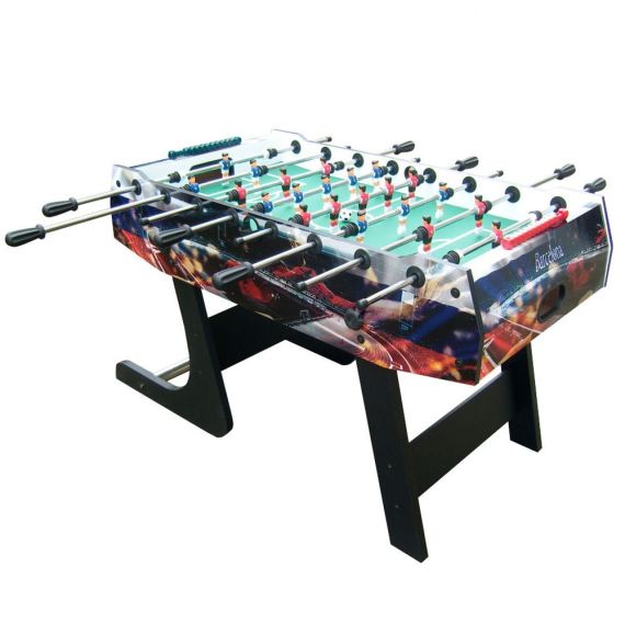 ИГРОВОЙ СТОЛ - ФУТБОЛ "BARCELONA" DFC СКЛАДНАЯ