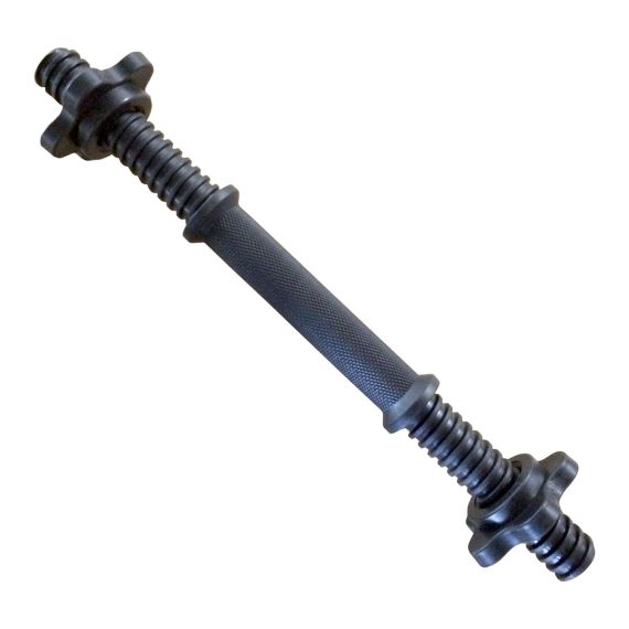 ГРИФ ГАНТЕЛЬНЫЙ (ПЛАСТИКОВЫЙ) CО СТАЛЬНЫМ СЕРДЕЧНИКОМ 350 ММ / ДИАМЕТР 26 ММ