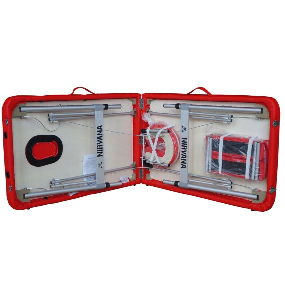 МАССАЖНЫЙ СТОЛ DFC NIRVANA ELEGANT OPTIMA, ЦВЕТ КРАСНЫЙ