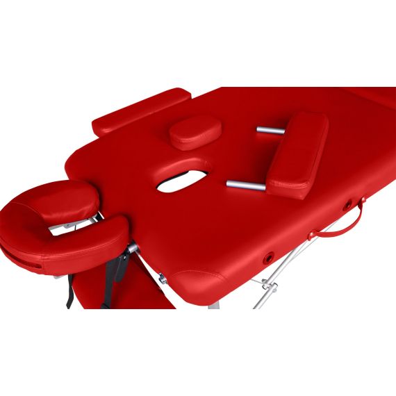 МАССАЖНЫЙ СТОЛ DFC NIRVANA ELEGANT OPTIMA, ЦВЕТ КРАСНЫЙ