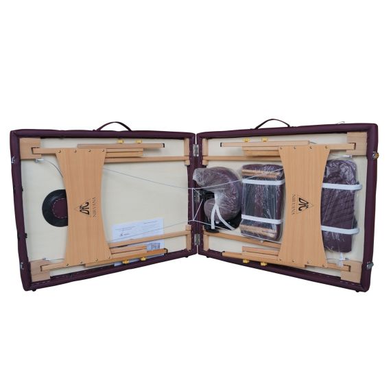 МАССАЖНЫЙ СТОЛ DFC NIRVANA RELAX, 186 X 70 СМ, СЛИВОВЫЙ