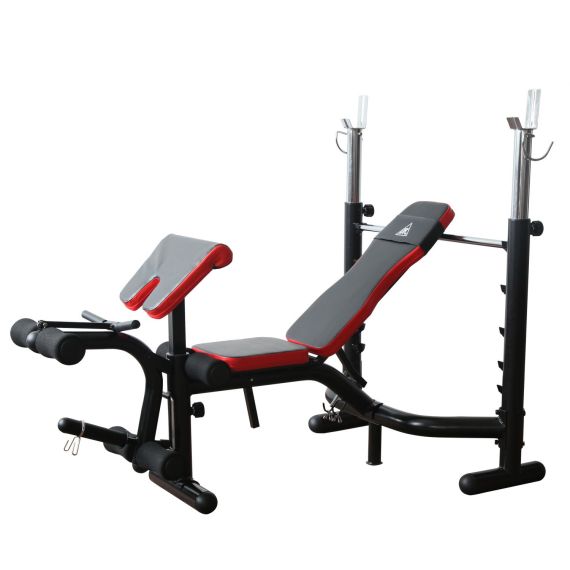 СКАМЬЯ СО СТОЙКАМИ ПОД ШТАНГУ DFC D3101