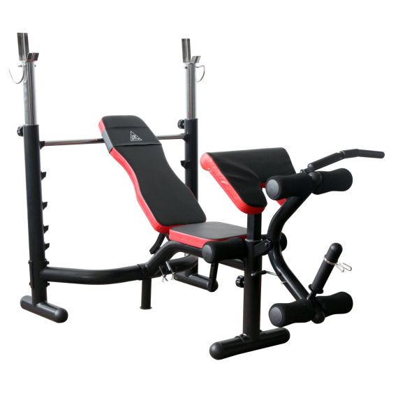 СКАМЬЯ СО СТОЙКАМИ ПОД ШТАНГУ DFC D3101