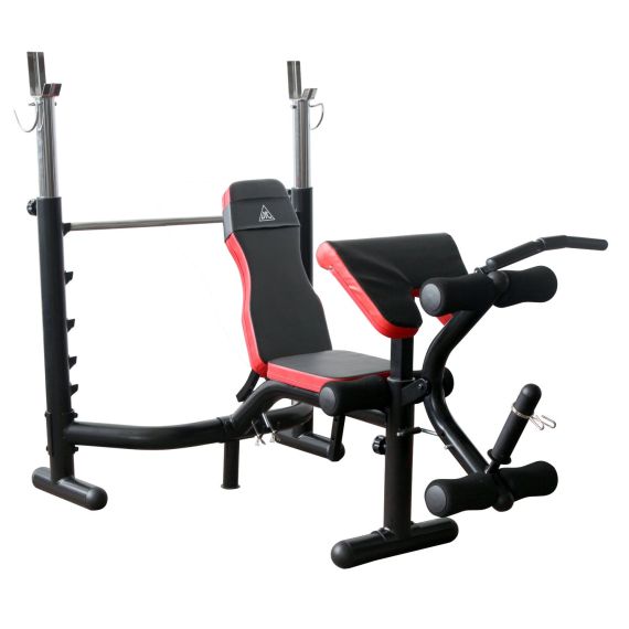 СКАМЬЯ СО СТОЙКАМИ ПОД ШТАНГУ DFC D3101