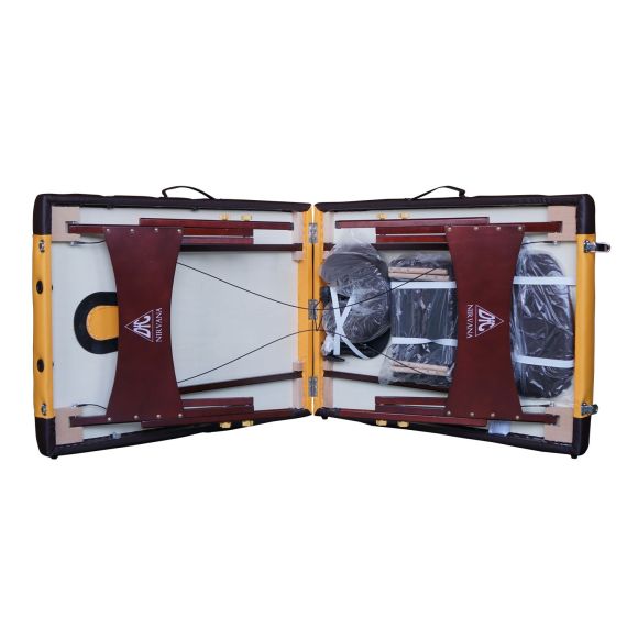 МАССАЖНЫЙ СТОЛ DFC NIRVANA RELAX, ЦВЕТ ГОРЧИЧНО-КОРИЧНЕВЫЙ