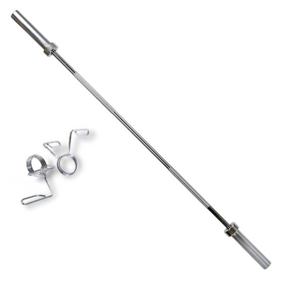 80” ПРЯМОЙ ГРИФ 2000 ММ / ДИАМЕТР 50 ММ/ СО СТАЛЬНЫМИ ВТУЛКАМИ, ХВАТ 29 ММ, ЗАМКИ В КОМПЛЕКТЕ