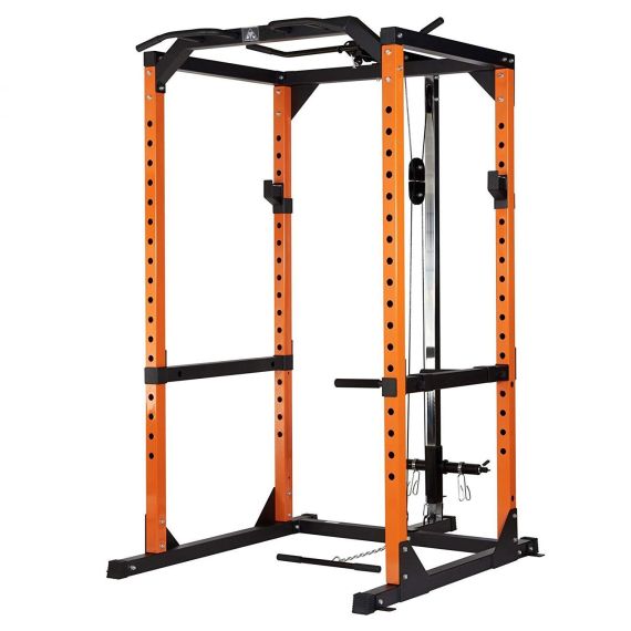 РАМА СИЛОВАЯ И ТЯГА СВЕРХУ DFC ЧЕРНЫЙ/ОРАНЖ. (ЧЕТЫРЕ КОРОБА)