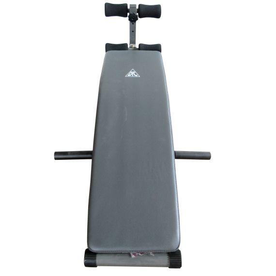 СКАМЬЯ ДЛЯ ПРЕССА DFC СКЛАДНАЯ, C 2 ГАНТЕЛЯМИ D101A