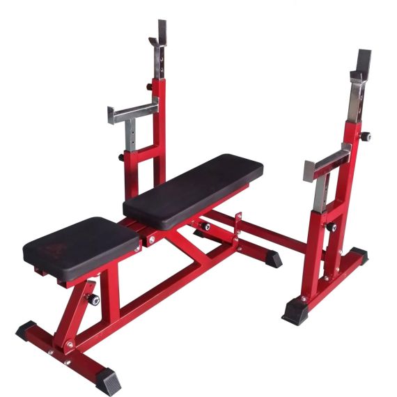 СКАМЬЯ СО СТОЙКАМИ ПОД ШТАНГУ DFC DZ005AB