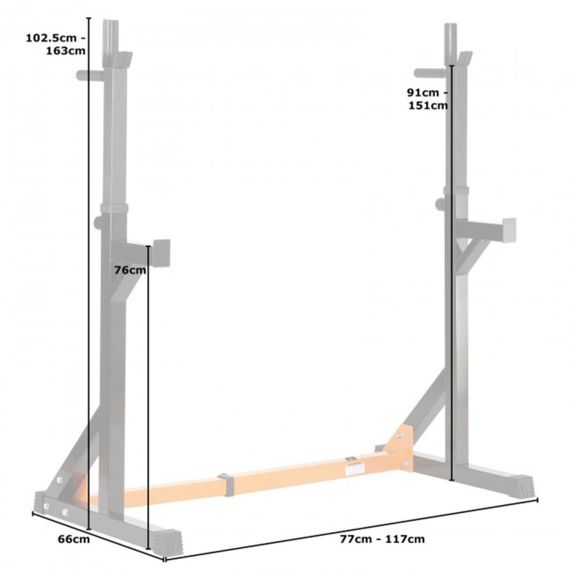 СТОЙКА ПОД ШТАНГУ DFC DSST11