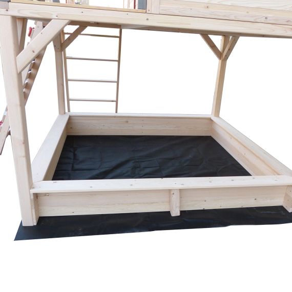 ДЕТСКИЙ ДЕРЕВЯННЫЙ ГОРОДОК DFC DKW298 (7 КОРОБОВ + ГОРКА)