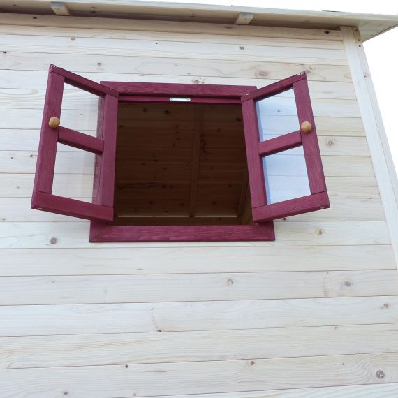 ДЕТСКИЙ ДЕРЕВЯННЫЙ ГОРОДОК DFC DKW298 (7 КОРОБОВ + ГОРКА)