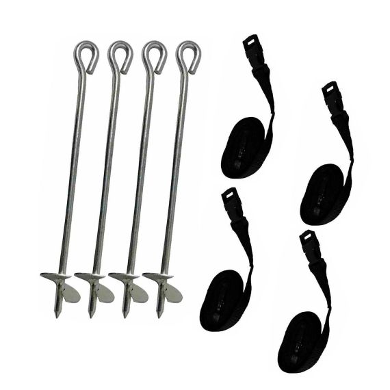 АНКЕР КРЕПЛЕНИЯ БАТУТА DFC К ЗЕМЛЕ, УНИВЕРС. (4 ШТ)