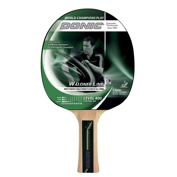 НАБОР DONIC WALDNER 400 (2 РАКЕТКИ, 3 МЯЧИКА ELITE 1*)