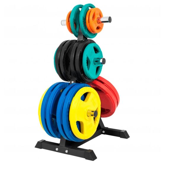 СТОЙКА ДЛЯ ХРАНЕНИЯ ДИСКОВ ДИАМЕТРОМ 50 ММ (НА 7 ПОЗИЦИЙ), ЧЕРНАЯ