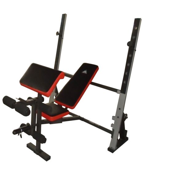 СКАМЬЯ СО СТОЙКАМИ ПОД ШТАНГУ DFC D1066