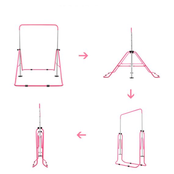 ТУРНИК ДЛЯ ДЕТЕЙ DFC GC001 СКЛАДНОЙ РОЗОВЫЙ