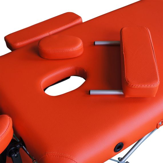 МАССАЖНЫЙ СТОЛ DFC NIRVANA ELEGANT, ЦВЕТ ОРАНЖЕВЫЙ