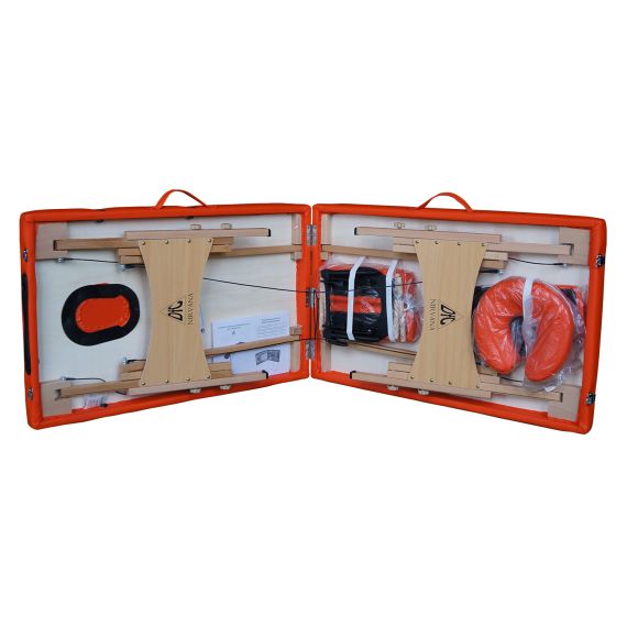 МАССАЖНЫЙ СТОЛ DFC NIRVANA OPTIMA, ЦВЕТ ОРАНЖЕВЫЙ