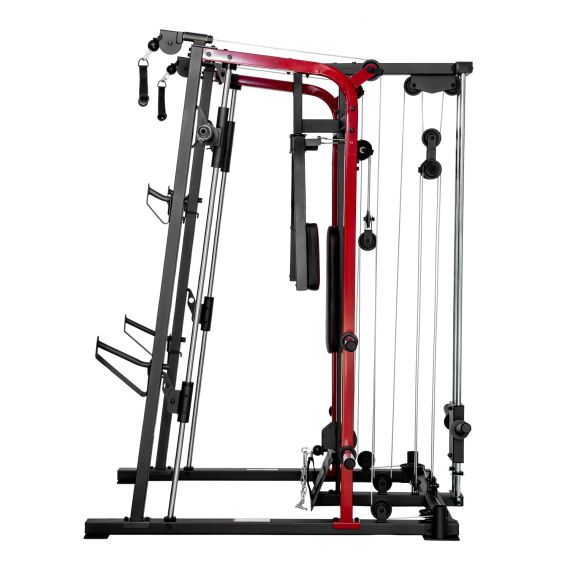 СИЛОВОЙ ТРЕНАЖЕР СО СКАМЬЕЙ И ОПЦИЯМИ DFC 8500 (D3023B+D3022SM)