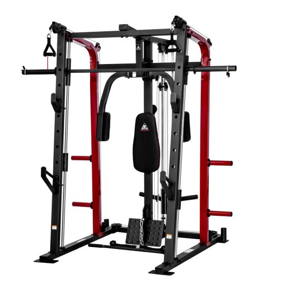 СИЛОВОЙ ТРЕНАЖЕР СО СКАМЬЕЙ И ОПЦИЯМИ DFC 8500 (D3023B+D3022SM)