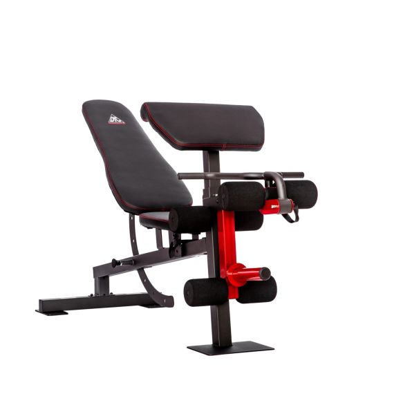 СИЛОВОЙ ТРЕНАЖЕР СО СКАМЬЕЙ И ОПЦИЯМИ DFC 8500 (D3023B+D3022SM)