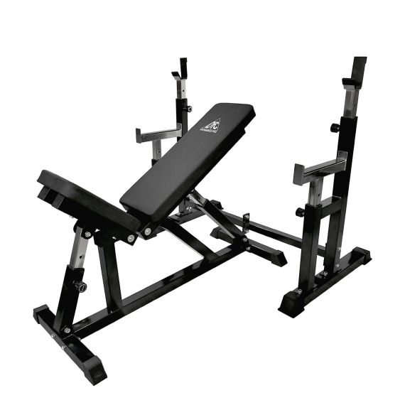 СКАМЬЯ СО СТОЙКАМИ ПОД ШТАНГУ DFC DZ005ABB