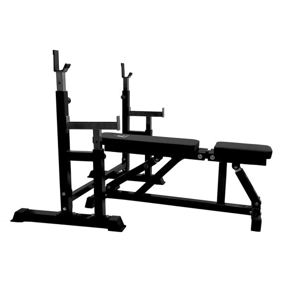 СКАМЬЯ СО СТОЙКАМИ ПОД ШТАНГУ DFC DZ005ABB