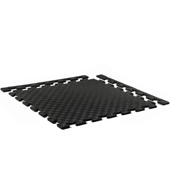 МАТ-ПАЗЛ ПОВЫШЕННОЙ ПЛОТНОСТИ, 50 Х 50 СМ, 8 ММ, ЦВЕТ ЧЁРНЫЙ