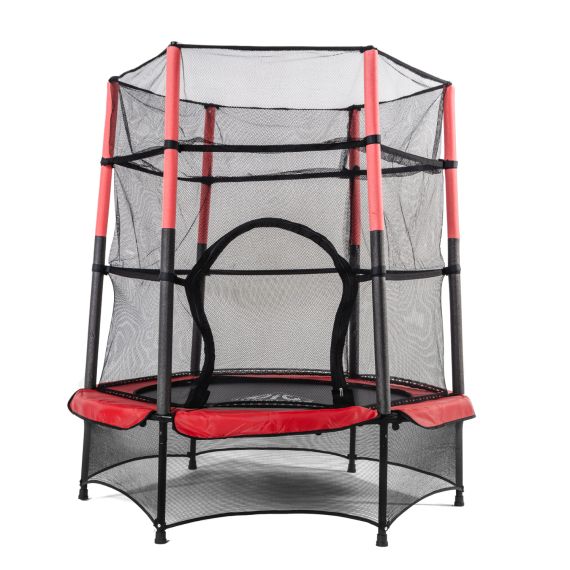 БАТУТ DFC JUMP KIDS 55" КРАСНО-СЕРЫЙ