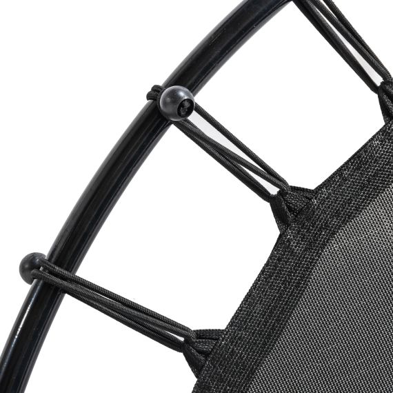 БАТУТ DFC JUMP KIDS 55" КРАСНЫЙ С ЖЕЛТО-СИНИМИ СТОЙКАМИ