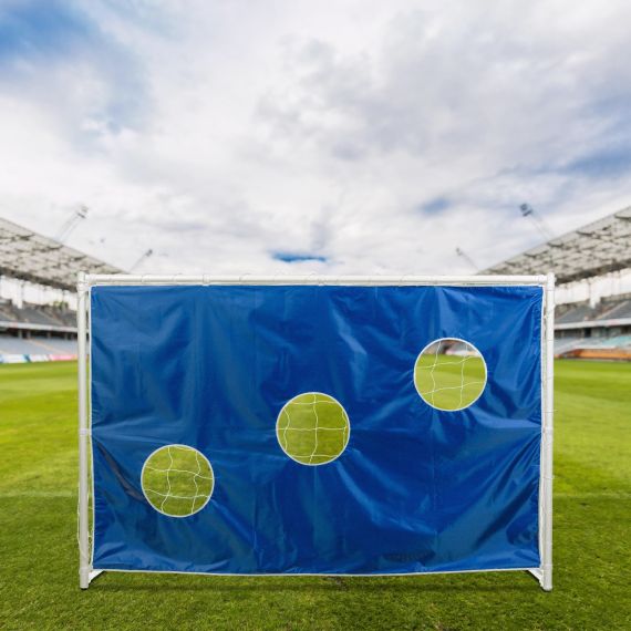 ВОРОТА ИГРОВЫЕ DFC  GOAL240T 240X150X65CM  С ТЕНТОМ ДЛЯ ОТРАБАТЫВАНИЯ УДАРОВ