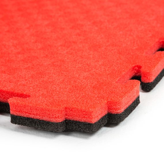 БУДО-МАТ, 100 X 100 СМ, 25 ММ, ЦВЕТ ЧЁРНО-КРАСНЫЙ