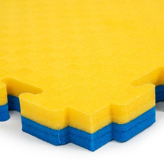 БУДО-МАТ, 100 X 100 СМ, 40 ММ, ЦВЕТ СИНЕ-ЖЁЛТЫЙ