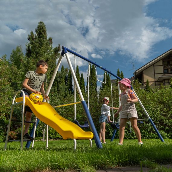 ДЕТСКИЙ КОМПЛЕКС DFC КАЧЕЛИ, КАЧЕЛИ-БАЛАНСИР, ГОРКА 74201