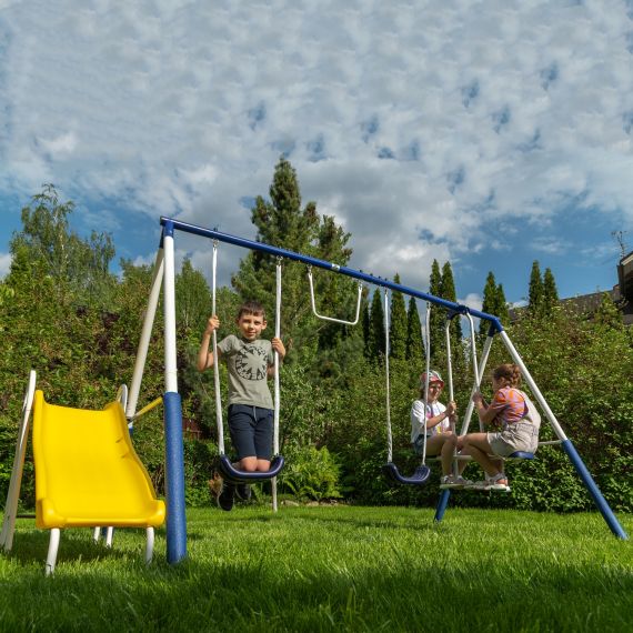 ДЕТСКИЙ КОМПЛЕКС DFC КАЧЕЛИ, КАЧЕЛИ-БАЛАНСИР, ГОРКА 74201