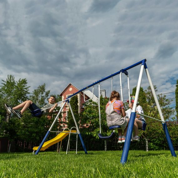 ДЕТСКИЙ КОМПЛЕКС DFC КАЧЕЛИ, КАЧЕЛИ-БАЛАНСИР, ГОРКА 74201