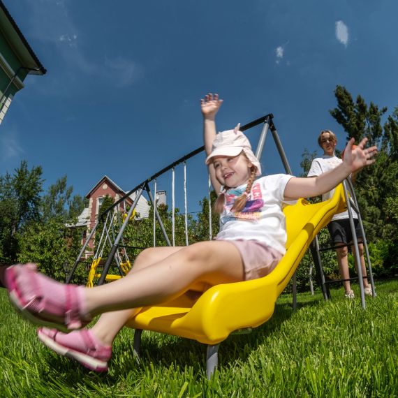 ДЕТСКИЙ КОМПЛЕКС DFC КАЧЕЛИ, КАЧЕЛИ-БАЛАНСИР И ГОРКА 76509